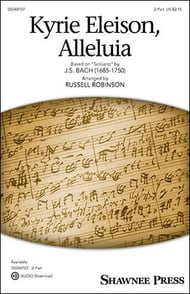 Kyrie Eleison, Alleluia Two-Part choral sheet music cover Thumbnail